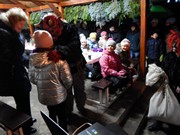 Rozsvícení stromečku v obci Vlkava